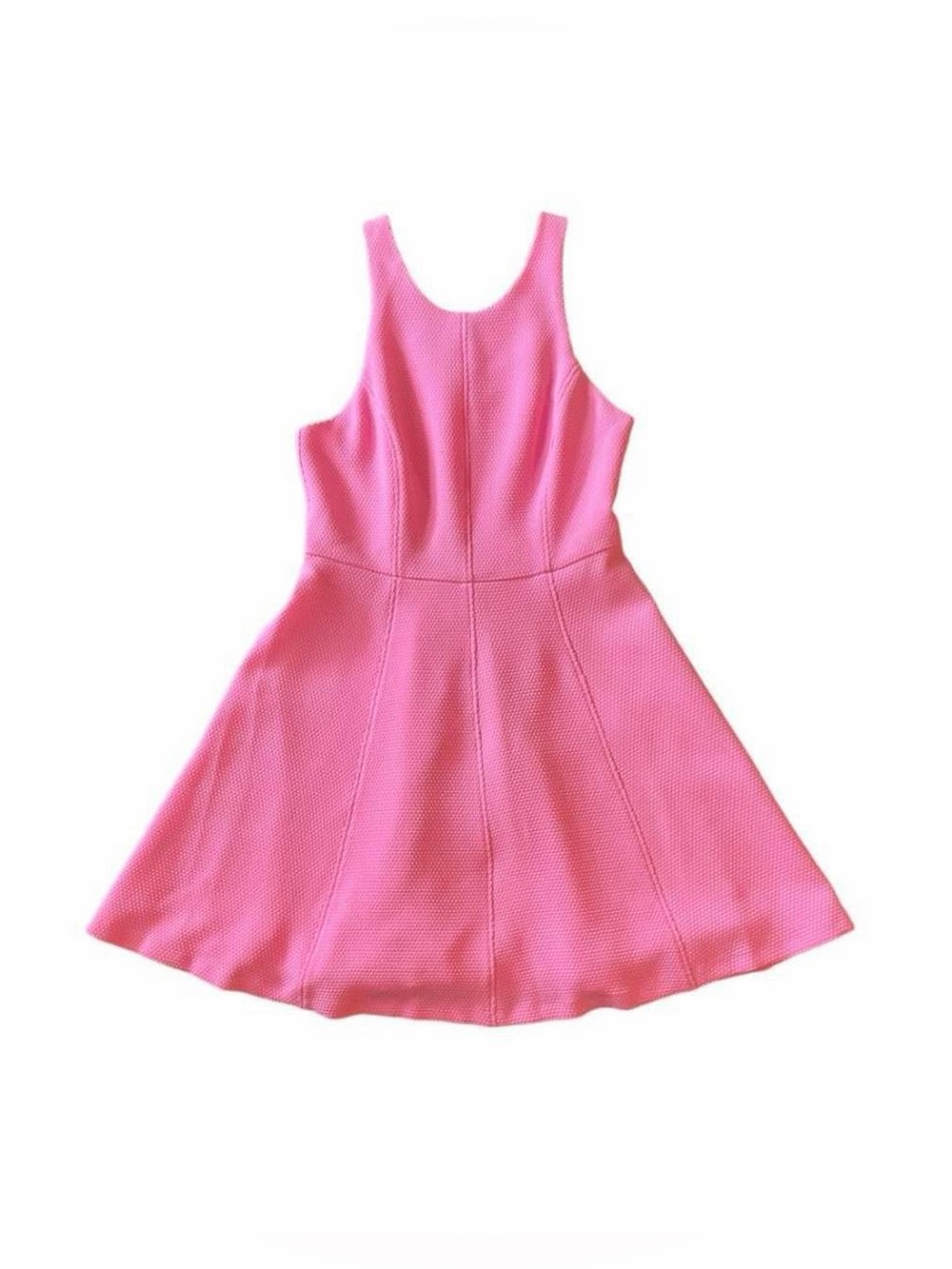 Sandro Paris Pink Fit & Flare Mini Dress - Size 3